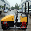 Ride-on Soil Compactor with Vibratory Smooth Double Drum
